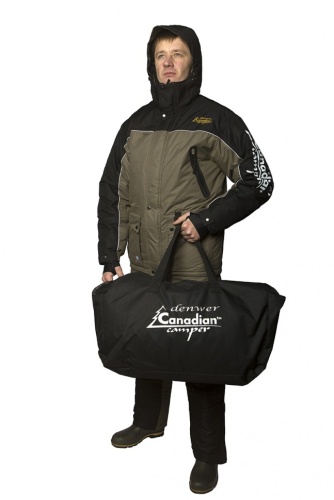 Зимний костюм для рыбалки Canadian Camper Denwer Pro цвет Black/Stone (XL) фото 2